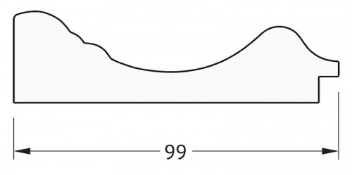 картинка Зеркало Evoform Definite 72х72 BY 3157 в багетной раме - Травленая бронза 99 мм от магазина Сантехстрой