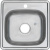 картинка Мойка R6050HK MELANA ProfLine 3,0/200 САТИН врезная прямоугольная в комплекте с дозатором от магазина Сантехстрой