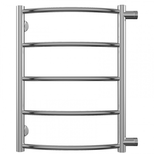 картинка Водяной полотенцесушитель Terminus Классик П5 400x596 4670030726209 Хром с боковым подключением 500 от магазина Сантехстрой