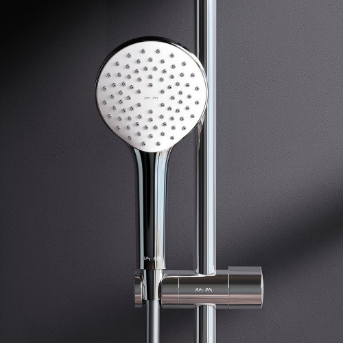 картинка F0785C900 Sunny,душ.система,набор:см-ль д/ванны/душа,верхний душ d220 мм, ручной душ 110 мм, 1 функц от магазина Сантехстрой