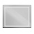 картинка Зеркало BelBagno SPC-KRAFT-1000-800-SENS-NERO от магазина Сантехстрой