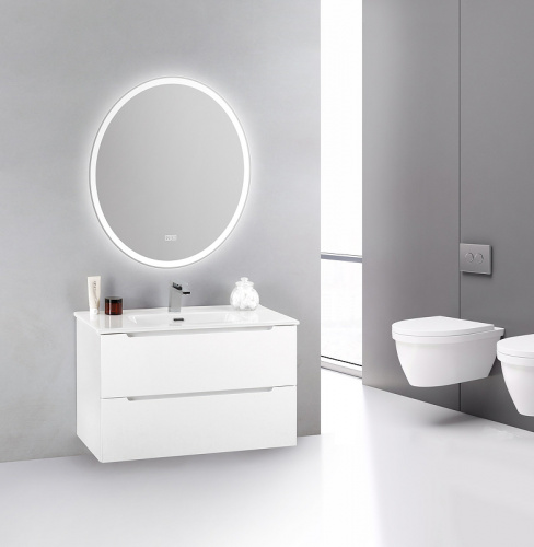 картинка Зеркало BelBagno 75 spc-vst-750-900-led-tch-warm от магазина Сантехстрой