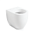 картинка Kerasan Flo унитаз NEW напольный  БЕЗОБОДКОВЫЙ 53см, цвет белый (крепить на силикон или на крепеж 762901) от магазина Сантехстрой