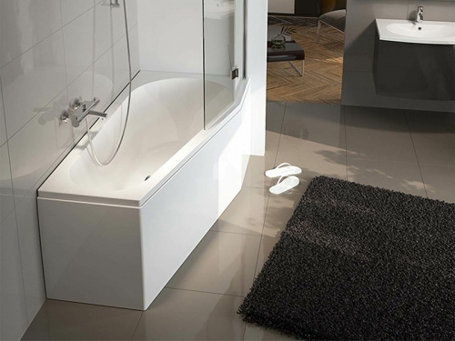 картинка Акриловая ванна Riho Delta 160x80 B069001005 (BB8300500000000) L без гидромассажа от магазина Сантехстрой