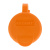 картинка Розетка переносная влагозащищенная с крышкой,  с/з,  16 А,  IP44, каучук оранжевая REXANT от магазина Сантехстрой