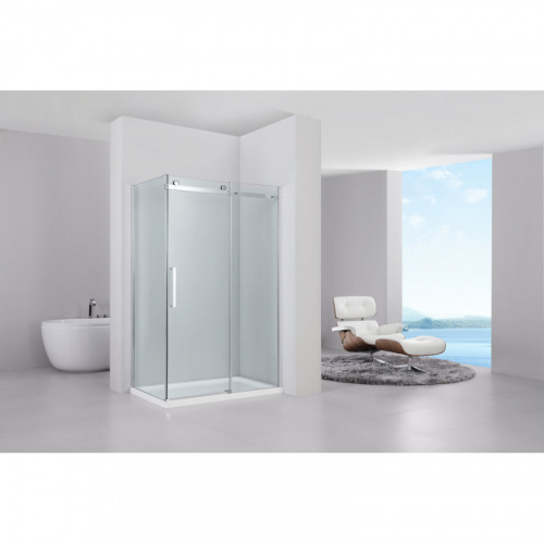 картинка Душевой уголок 120х90 см Black & White Stellar Wind 2089012 прозрачное от магазина Сантехстрой