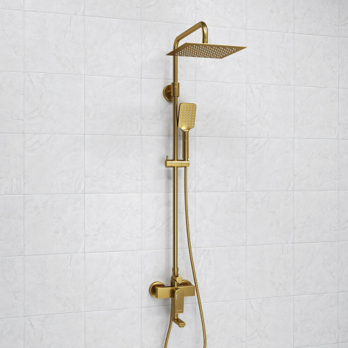 картинка Душевая система WasserKRAFT A155.198.201.BG Золото матовое от магазина Сантехстрой