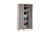 картинка Toomax, Италия Уличный шкаф TOOMAX 2х дверный глубокий WOODY'S XL (4 полки), светло-серый от магазина Сантехстрой