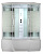 картинка Душевая кабина с тропическим душем Loranto CS 78-4 170x85x215 см белая дверь раздвижная от магазина Сантехстрой