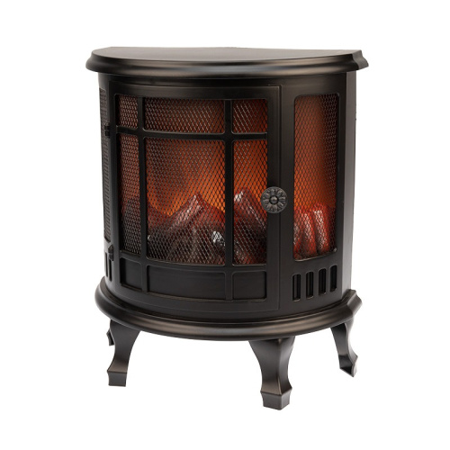 картинка Светодиодный камин Винтаж с эффектом живого огня 30х16х35,5 см,  батарейки 3хС (не в комплекте) и USB (в комплекте) от магазина Сантехстрой