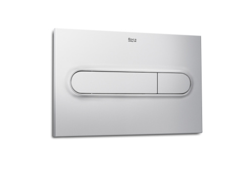 картинка Клавиша смыва для инсталляции Roca PL-1 890095002, хром матовый от магазина Сантехстрой