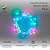 картинка Гирлянда смарт Нить из росы с крупными светодиодами 10м,  100LED RGB,  IP20, прозрачный провод,  USB от магазина Сантехстрой