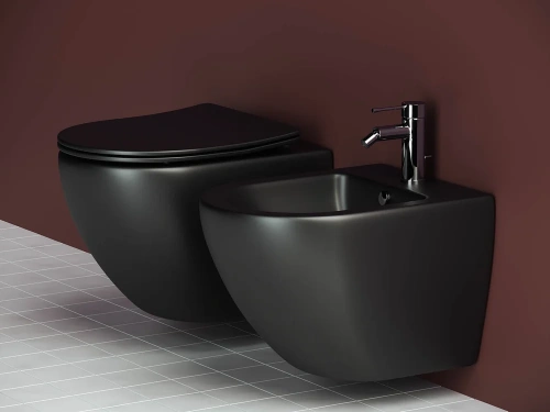 картинка Комплект Ceramica Nova cn4002mb_1002ch_1000 Черный от магазина Сантехстрой