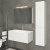 картинка TW Shape комплект мебели, база с раковиной Kerasan 547001*1, 102х52см, с 1-м выдвиж. ящиком с механизмом push to open, цвет: белый матовый RAL9003 от магазина Сантехстрой