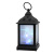 картинка Декоративный фонарь 11х11х22,5 см,  черный корпус,  цвет свечения RGB с эффектом мерцания NEON-NIGHT от магазина Сантехстрой