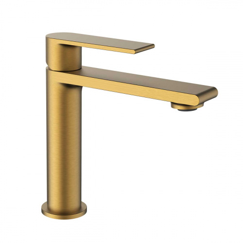 картинка Смеситель для раковины Vogue VBF-1V1BG однорычажный, брашированное золото от магазина Сантехстрой