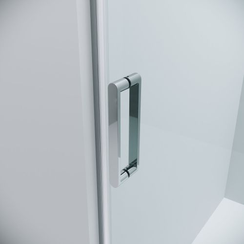 картинка Душевая перегородка 200.K33.04.80.10.00 Classic (80*195) хром, стекло прозрачное, 1 место от магазина Сантехстрой