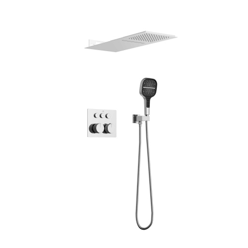 картинка Душевой комплект VSFW-401TCH термостатический встраиваемый, трехрежимный, хром от магазина Сантехстрой