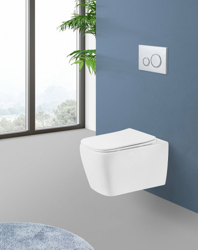 картинка Унитаз BelBagno Veneto BB132CHR подвесной без сиденья от магазина Сантехстрой