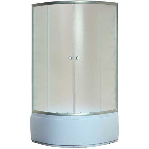 картинка Душевой уголок Niagara Eco 80х80 NG-005-14 профиль Хром матовый стекло матовое от магазина Сантехстрой