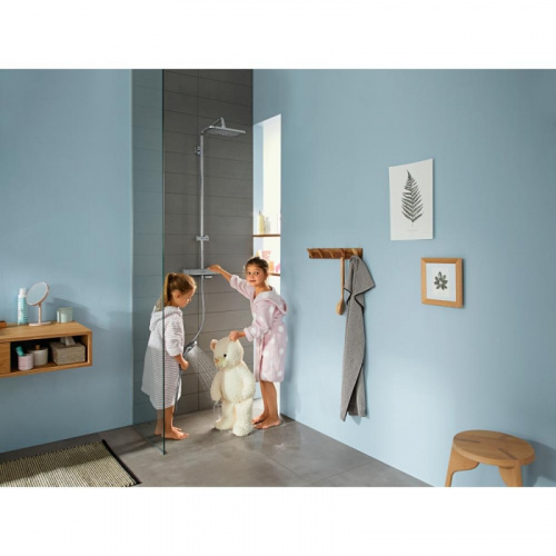 картинка HG Croma E 280 1jet Душевая система Showerpipe с термостатом для душа, хром от магазина Сантехстрой