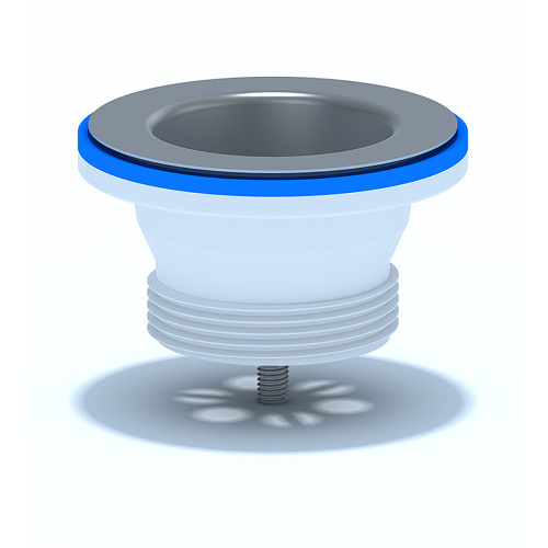 картинка Выпуск Ани Пласт 1 1/2" с нержавеющей решеткой (M100) от магазина Сантехстрой