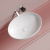 картинка CN6056MW Умывальник чаша накладная овальная (цвет Белый Матовый) Element 502*363*145мм магазин Сантехстрой являющийся официальным дистрибьютором в России картинка CN6056MW Умывальник чаша накладная овальная (цвет Белый Матовый) Element 502*363*145мм от магазина Сантехстрой
