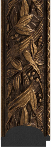 картинка Зеркало Evoform Exclusive-G 161х79 BY 4287 с гравировкой в багетной раме - Византия бронза 99 мм от магазина Сантехстрой