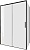 картинка Душевой уголок Aquanet Pleasure Evo 130x80 AE65-130x80-BT профиль черный, прозрачное стекло от магазина Сантехстрой