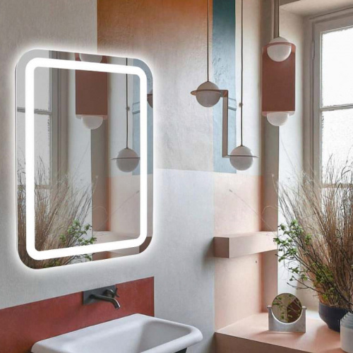 картинка Зеркало Silver mirrors фр-00001215 Белое от магазина Сантехстрой