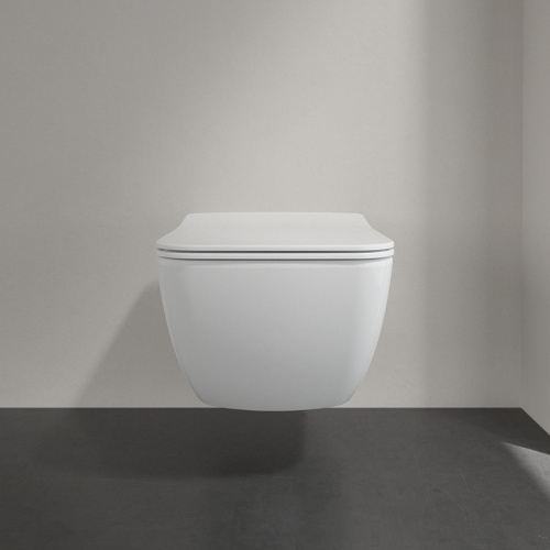 картинка Унитаз Villeroy&Boch Venticello 4611RL01 подвесной с сиденьем Микролифт от магазина Сантехстрой