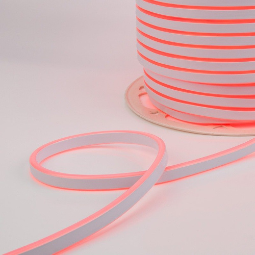 картинка Гибкий неон LED SMD 8х16 мм,  двухсторонний,  красный,  120 LED/м,  бухта 100 м от магазина Сантехстрой