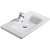 картинка Раковина BelBagno Soft 65 13065-KL Белая от магазина Сантехстрой