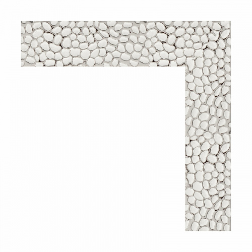 картинка Зеркало Evoform Definite 111х61 BY 3194 в багетной раме - Чеканка белая 46 мм от магазина Сантехстрой