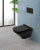 картинка Унитаз BelBagno Sela BB3201CHR-MB подвесной Черный без сиденья от магазина Сантехстрой