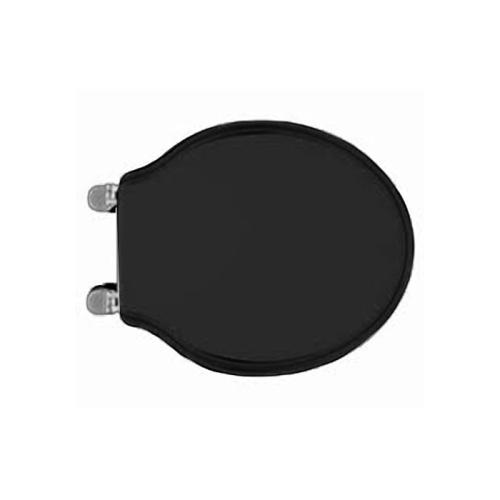 картинка Sbordoni Neoclassica Сиденье для унитаза 5309 черное матовое с микролифтом, петли, цвет: никель от магазина Сантехстрой