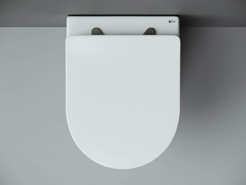 картинка Комплект унитаза с инсталляцией Ceramica Nova Metropol CN4002_1001W_1000 с сиденьем Микролифт и Белой клавишей смыва от магазина Сантехстрой