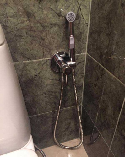 картинка Гигиенический душ со смесителем Rossinka X25-51 Хром от магазина Сантехстрой