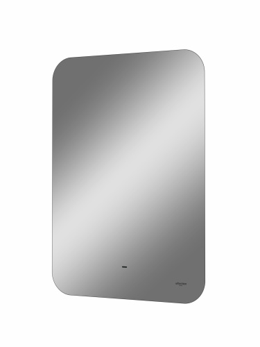 картинка Зеркало Reflection Horizon с бесконтактным сенсором, диммером, холодная подсветка 500х700 от магазина Сантехстрой