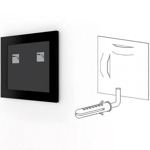 картинка Зеркало Evoform Definite 74х74 BY 0668 в багетной раме - Травленое золото 59 мм от магазина Сантехстрой