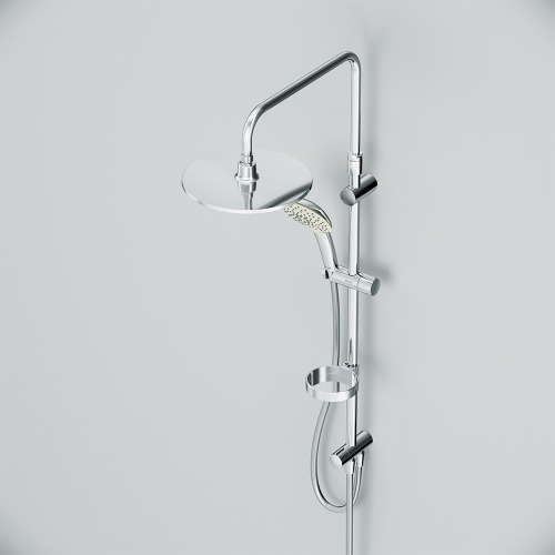 картинка F0770A100 Spirit V2.0 душ.система, набор: верхн.душ d 250 мм, ручн.душ 3 ф-ции d 120 мм, переключате от магазина Сантехстрой