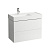 картинка Тумба под раковину Laufen Kartell 810338, 880x450x600 мм, с 2 ящика, органайзер для ящика, с сифоном, с полочкой справа, белый матовый (Привезем за 3 недели) от магазина Сантехстрой