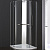 картинка Душевой уголок Cezares Bergamo R-1 Arco 100x100 BERGAMO-W-R-1-100-ARCO-C-Cr-L-IV IV профиль Хром стекло прозрачное от магазина Сантехстрой