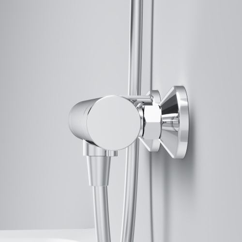 фото f85a40000 x-joy, смеситель д/душа с тмс, хром