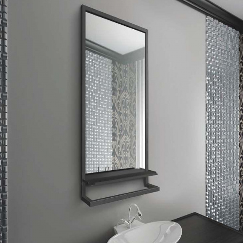 картинка Зеркало Silver mirrors фр-1759 Черное от магазина Сантехстрой