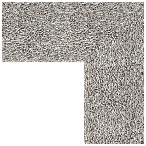 картинка Зеркало Evoform Definite 80х80 BY 3247 в багетной раме - Чеканка серебряная 90 мм от магазина Сантехстрой