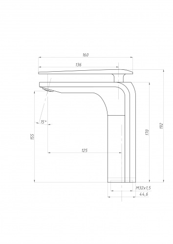 картинка Смеситель для раковины ПСМ psm-500-5 Хром от магазина Сантехстрой