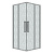 картинка Душевое ограждение Grossman Cosmo 300.K33.02.9090.10.02 (90х90х195) квадрат,раздвижная,хром,стекло шиншилла, 1 место от магазина Сантехстрой