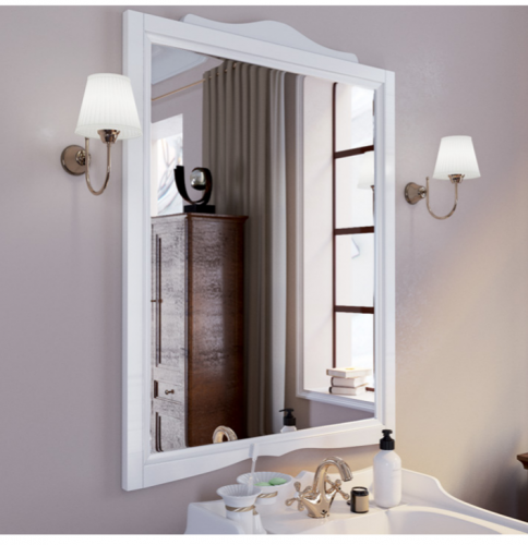картинка TW Veronica, Зеркало 63*h110см, цвет: bianco от магазина Сантехстрой