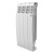 картинка Радиатор алюминиевый Royal Thermo Biliner Alum 500 - 4 секц. от магазина Сантехстрой